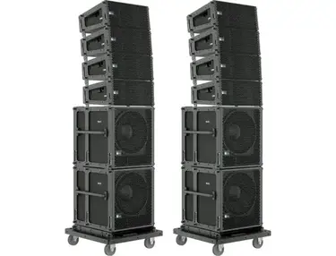 Meyer Sound LINA Compact Line Array and 750-LFC Subwoofer System