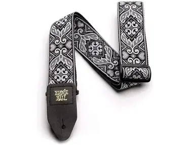 Ernie Ball Jacquard Guitar Strap Tribal Silver