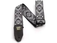 Ernie Ball Jacquard Guitar Strap Tribal Silver