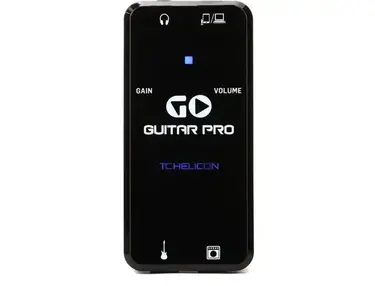 TC Helicon TC-Helicon GO GUITAR PRO Portable Guitar Interface for Mobile Devices