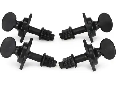 Graph Tech PRU-4004-BK Ratio Ukulele Rear Mount Tuning Machines