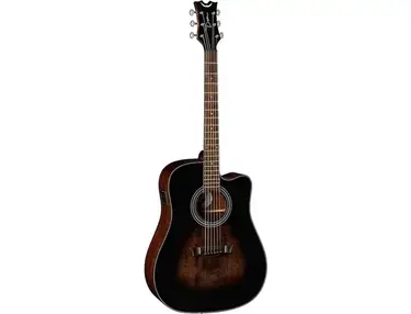 Dean St. Augustine Acoustic-Electric Dreadnought Guitar With Cutaway Vintage Burst