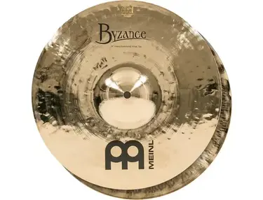 Meinl 14'' Byzance Brilliant Heavy Hammered Hi-hats