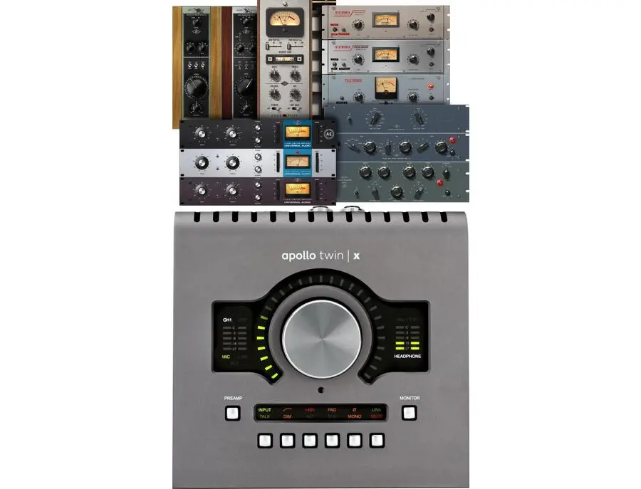 Universal Audio Apollo Twin X DUO Heritage Edition 10x6