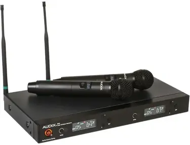 Audix AP42 OM2 Dual Handheld Wireless Microphone System- A Band