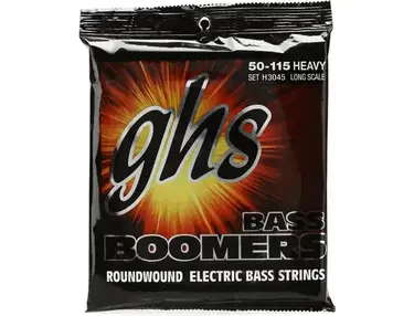 GHS H3045 Bass Boomers Extra Heavy Bass Strings (50-115)