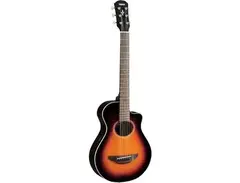Yamaha Apxt2 3/4 Thinline Acoustic-Electric Cutaway Guitar Old Violin Sunburst