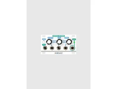 Mosaic Mono Reverb 1U - White
