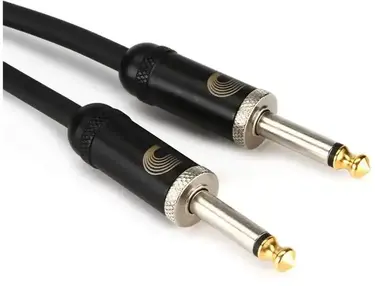 D'Addario PW-AMSG-10 American Stage Straight to Straight Instrument Cable