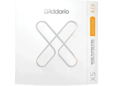 D'Addario XSE1046 XS Nickel Coated Electric Guitar Strings - Regular Light (10-46)