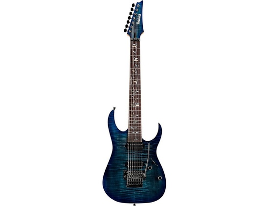 Ibanez Rg8527z J.Custom 7-String Electric Guitar Transparent Blue 