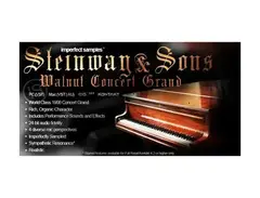 Imperfect Samples Steinway Walnut Concert Grand