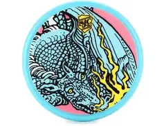 SJC Custom Drums Josh Dun Signature 8-inch Practice Pad - Dragon