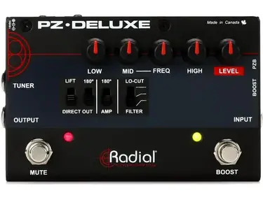 Radial Tonebone PZ-Deluxe 1-channel Preamp and DI for Acoustic Guitar