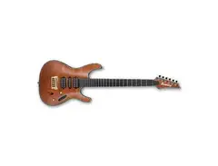 Ibanez SIX70FDBG-NT S Iron Label Deluxe Series HSH Bubinga Top Electric Guitar w/ Tremolo