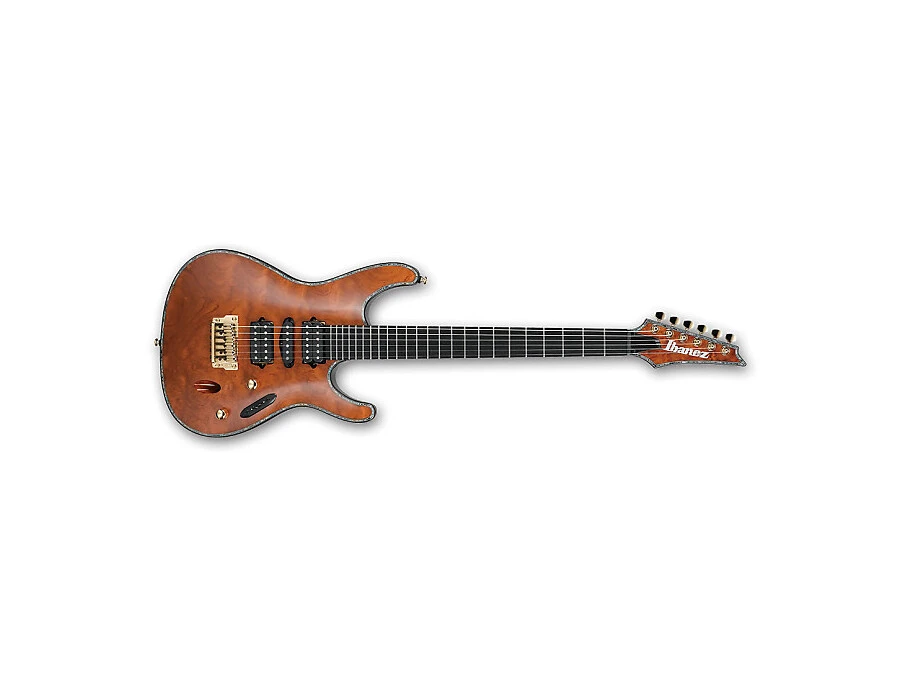 Ibanez SIX70FDBG-NT S Iron Label Deluxe Series HSH Bubinga Top