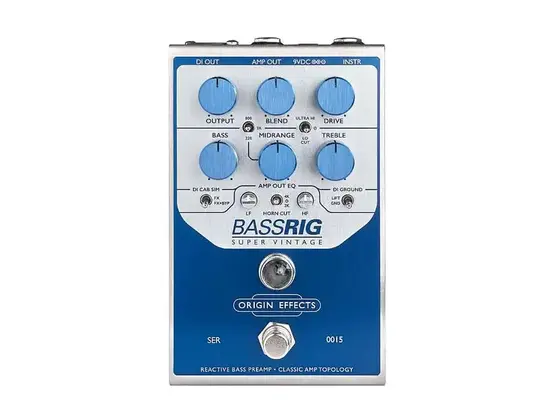 Origin Effects BassRig Super Vintage Preamplifier
