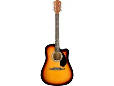 Fender Fa-125Ce Dreadnought Acoustic-Electric Guitar Sunburst