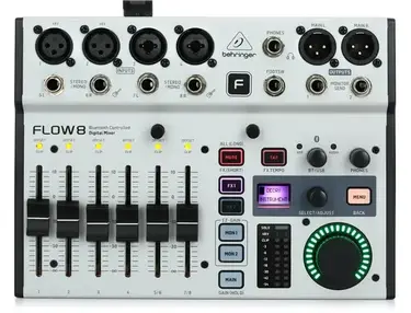 Behringer FLOW 8 8-input Digital Mixer with Bluetooth