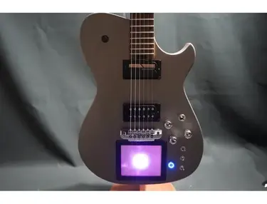 Manson Meta Series MBM-1 Matthew Bellamy Signature Sustainic With Kaoss Pad Starlight Silver