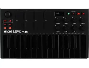 Akai Professional MPK Mini MK III Limited Edition Black on Black 25-key Keyboard Controller