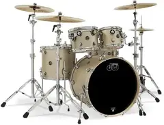 DW Performance Series 4-piece Shell Pack with 22-inch Bass Drum - Gold Mist main image