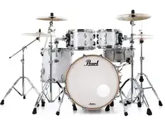 Pearl Masters Maple Complete MCT924XEDP/C 4-piece Shell Pack - White Marine Pearl main image