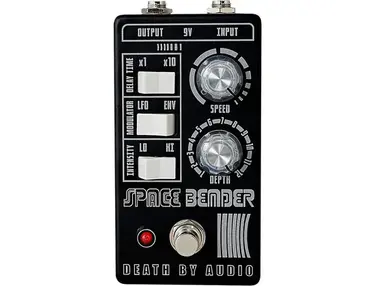Death By Audio Space Bender Extreme Chorus/Flanger Effects Pedal Black
