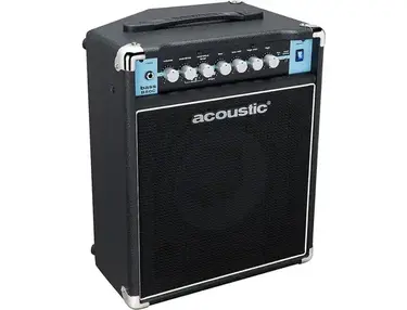 Acoustic control corporation B50c 1X10 50W Bass Combo With Tilt-Back Cab Black