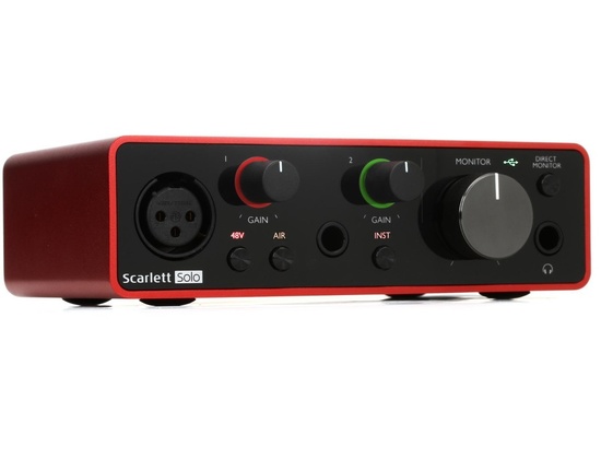 Focusrite Scarlett Solo 3rd Gen USB Audio Interface - ranked #278 