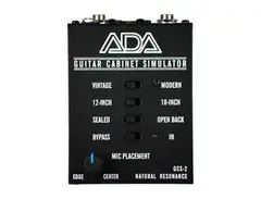 A/DA GCS-2 Cabinet Simulator and DI Box - What To Know & Where To