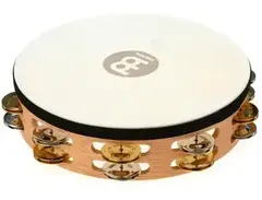 Meinl Percussion Recording-Combo Wood Tambourine - Double Row with Head