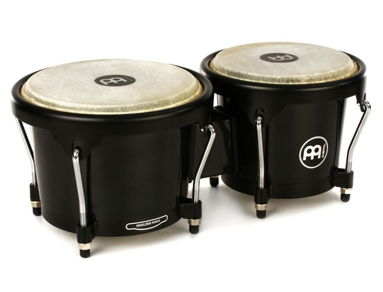 Meinl Percussion Bongos Journey Series - 2 Handtrommeln mit 6,5 und 7,5 Zoll - inkl. Stimmschlüssel - ABS Kunststoff, Weiß (HB50WH Meinl Percussion Bongos Journey Series - 2 Handtrommeln mit 6,5 und 7,5 Zoll - inkl. Stimmschlüssel - ABS Kunststoff, Weiß (HB50WH