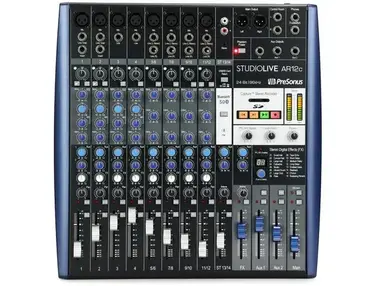 PreSonus StudioLive AR12c Mixer and Audio Interface with Effects