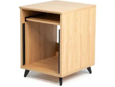 Gator Frameworks GFW-ELITEDESKRK-MPL Elite Series Desk 10U Rack - Natural Maple