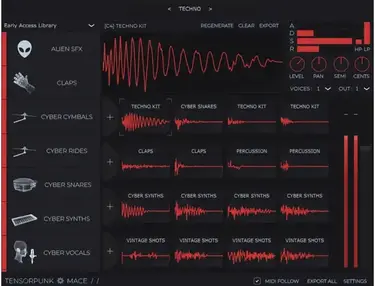 Tensorpunk Mace Generative Sampler