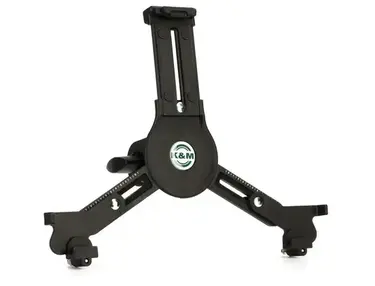 K&M 19790 Tablet PC Holder - 5/8" Mount for iPad/Tablet Height 222-334mm