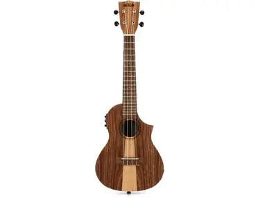 Kala Teak Tri-Top Concert Acoustic-electric Ukulele