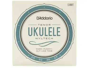 D'Addario EJ88T Nyltech Natural Nylon Tenor Ukulele Strings