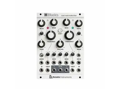 Mutable Instruments Blades Dual Multimode Filter