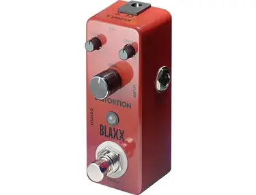 Stagg Blaxx Distortion Pedal For Electric Guitar Red