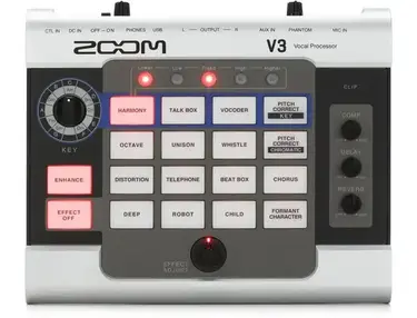 Zoom V3 Multi-effects Vocal Processor