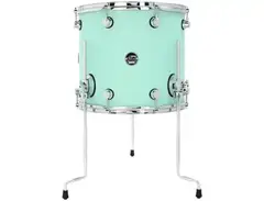 DW Performance Series Floor Tom - 14 x 16 inch - Satin Sea Foam - Sweetwater Exclusive main image