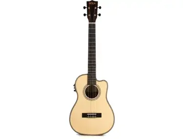 Kala KA-SSEBY-B-CE Baritone Ukulele, Striped Ebony