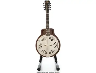 Dobro Resonator Mahogany Mandolin