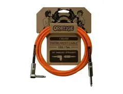 Orange Crush Instrument Cable 1/4" Angled/Straight
