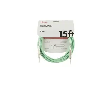Fender Original Series StS Instrument Cable - 15ft Surf Green