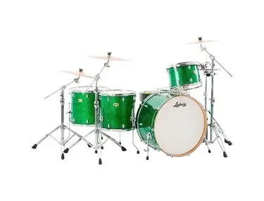 Ludwig Centennial Zep 4-Piece Shell Pack Green Sparkle