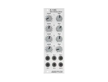 Doepfer A-138s Mini Stereo Mixer
