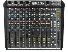 Solid State Logic BiG SiX 18-input Desktop Analog Mixer and Interface
